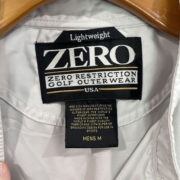 Zero Restriction Golf Outerwear Lightweight Golfing Vest Point O'Woods MI Men M - Picture 5 of 13